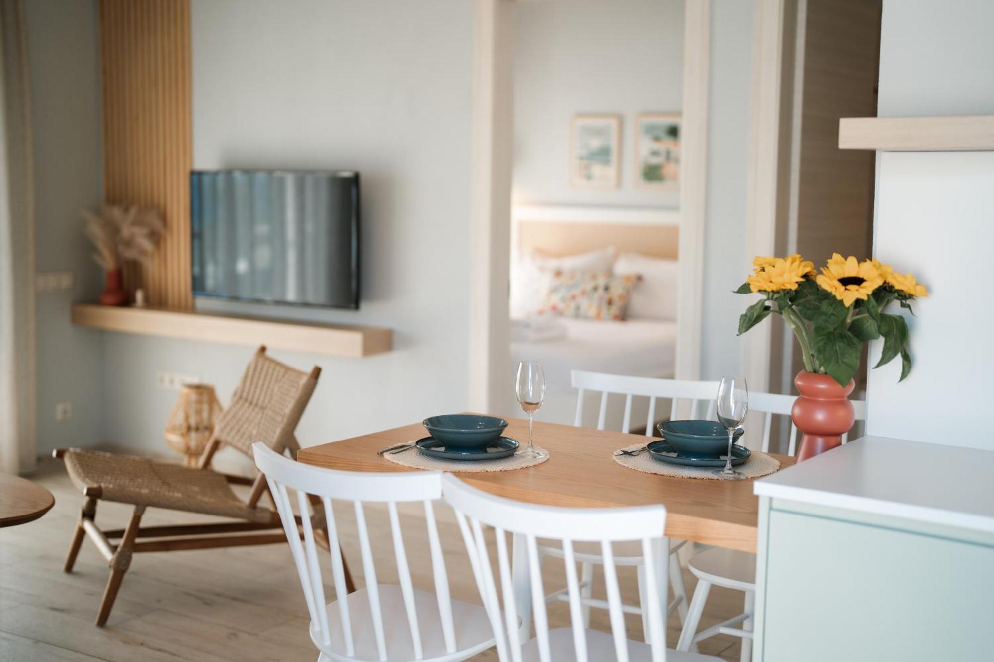 Aegean View Villa Loutra Elevtheron ภายนอก รูปภาพ